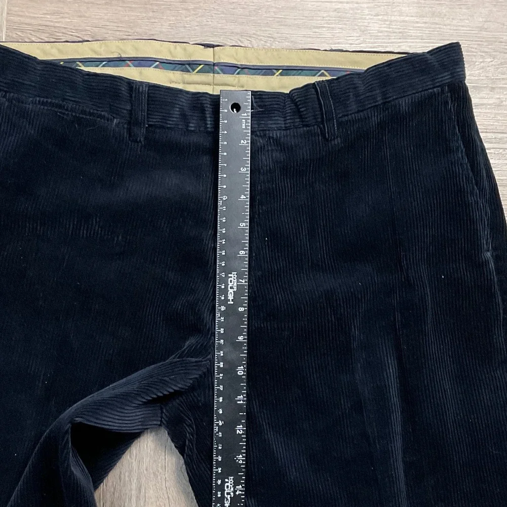 Vintage Polo Ralph Lauren‎ Preston Corduroy Pant Mens 36x29 Navy Blue Preppy